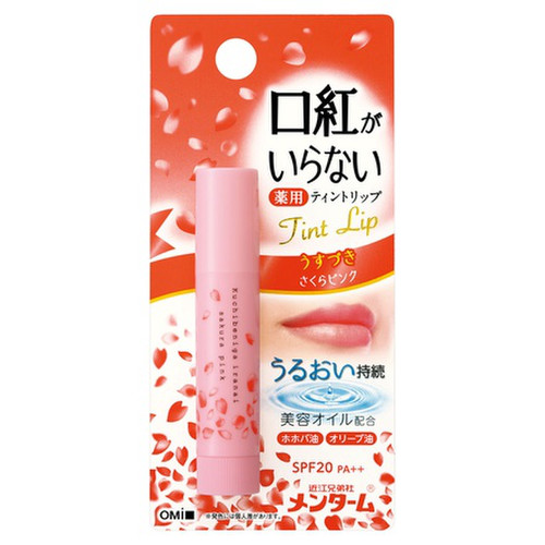 OMI Menturm Medicated Moisturizing Lipbalm Sakura spf 20